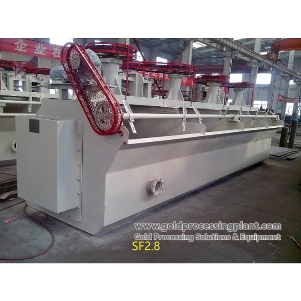 Self-priming flotation machine